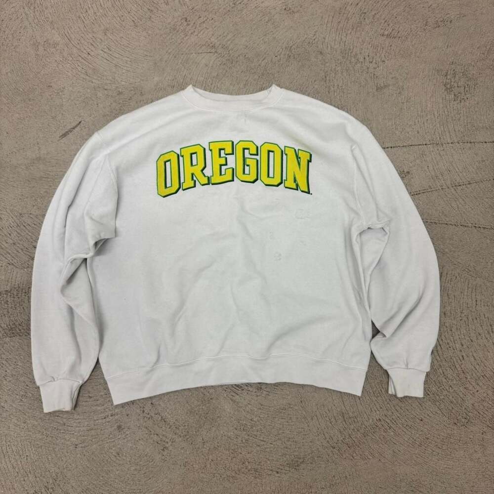 Champion Eco Fleece Oregon Ducks Crewneck Sweatshirt